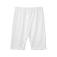 thumbnail image 5 of Manyakai Toddler Girls 6 Pack Dance Shorts Bike Shorts Solid Elastic Waist Ruffle Gymnastics Type A 100, 5 of 7