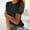 Black, variant on DuoJiaJ Womens Tops Summer Fashion Lace Crochet Short Sleeve Crewneck Shirts Casual Dressy Blouses Workout Tank Tops Black L
