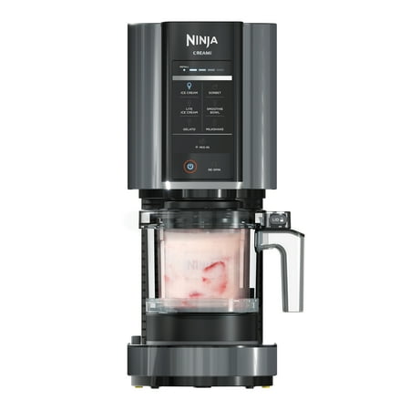 Ninja CREAMi Ice Cream Maker, for Gelato, Mix-ins, Milkshakes, Sorbet, Smoothie Bowls & More, 7 One-Touch Programs, Silver, NC290WMBF