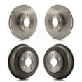 thumbnail image 1 of CMX Front Rear Disc Brake Rotors Drums Kit for Car 2010-2013 Ford Transit Connect K8-102045, 1 of 11