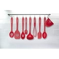 thumbnail image 4 of Kiskeyani Silicone Kitchen Utensil Set, Kiskeyani 10-Piece Red Kitchen Utensil Set, BPA-Free Silicone Cooking Utensil, Heat Resistant Kitchen Tools - Red, 4 of 7