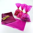 thumbnail image 3 of 100 bolsas de celofán rosa, bolsas de regalo de San Valentín, bolsas de celofán, bolsas de regalo para dulces y galletas, 3 of 4