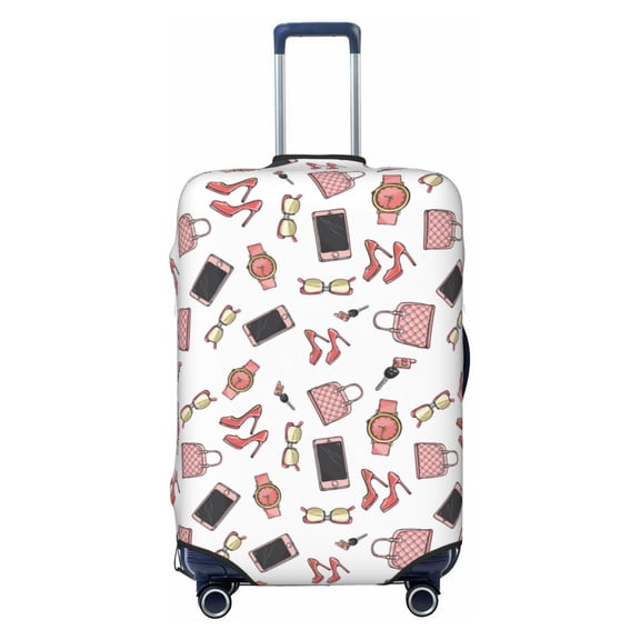 Xecao Fashion print Elastic Luggage Cover, with double-sided print , is perfect for travel, business, and daily use