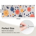 thumbnail image 5 of Pioneer Flower Floral Print Pattern Kitchen Rug Mat,Kitchen Runner Rugs Non Skid Washable,Decorative Kitchen Floor Mats for Kitchen,Sink,Laundry,17"X47", 5 of 5