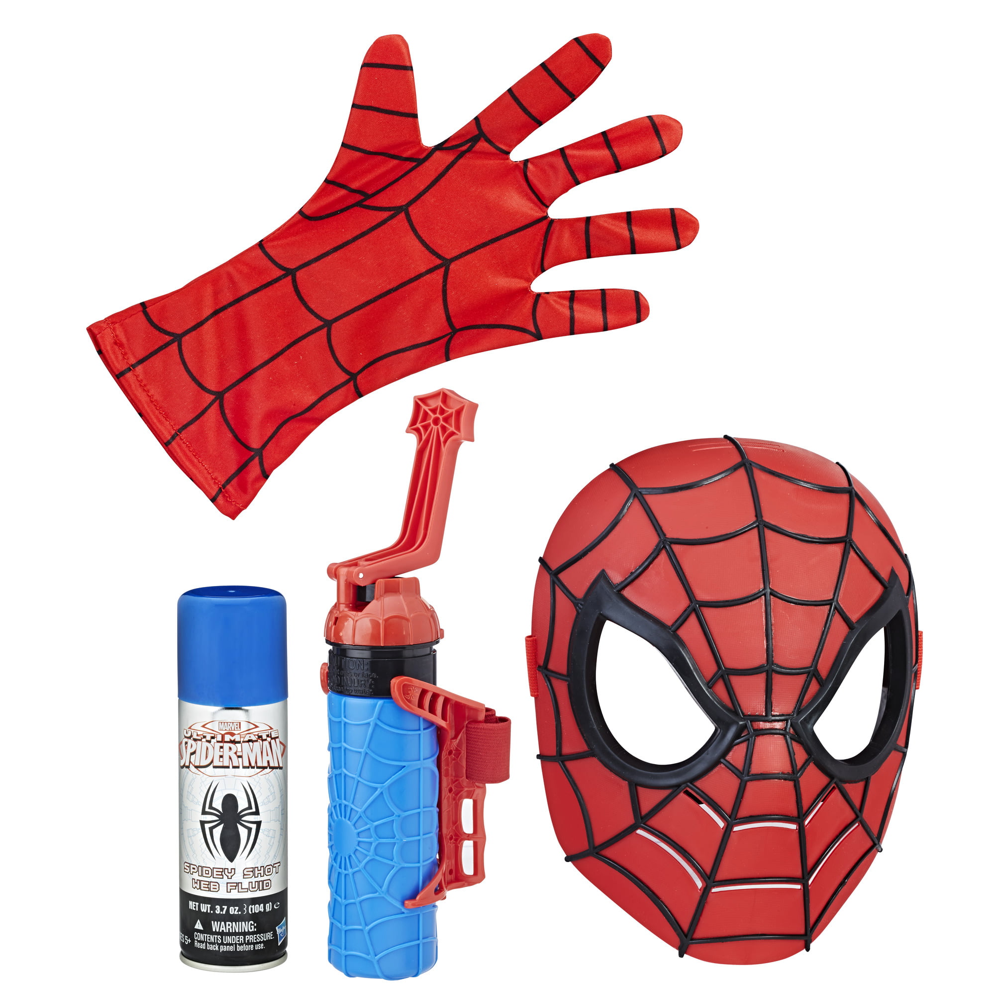 SpiderMan Mask & Super Web Slinger