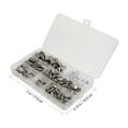 thumbnail image 2 of OUNONA 160 Pcs Matériel d'Étagères en Acier Inoxydable pour Armoire, 2 of 8