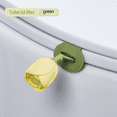 thumbnail image 4 of XMMSWDLA Toilet Seat Lifter Handle Toilet Seat Lid Lifter Handle Toilet Seat Cover Lifting Handle Mushroom Flexible Kids Toilet Seat Lifter Prevent Contact with The Toilet Ring for (Green), 4 of 10