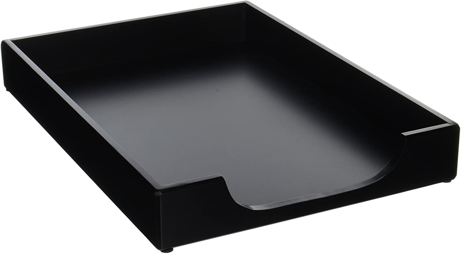 Rolodex Desk Tray, Wood Tones Front Load Stacking Legal Tray, 1 Unit