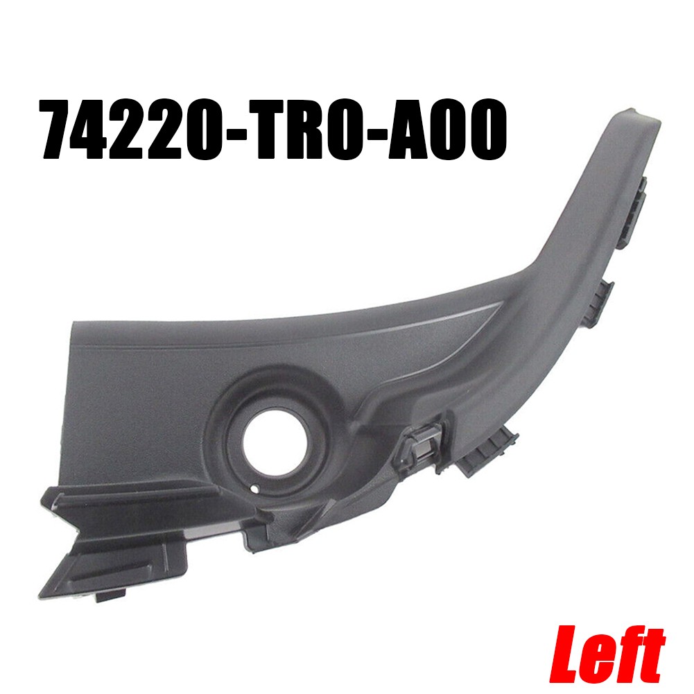 Pair Front Cowl Windshield Wiper Motor Covers For Honda Civic 9th Gen 2012-2015 – Left & Right