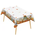 thumbnail image 5 of Duangreer Rectangle Tablecloth, Retro Pumpkin Dwarf Truck Decors, Waterproof Wrinkle Resistant, 60 x 102 Inch, Washable Table Cover for Restaurant Picnic Indoor Outdoor, 5 of 6