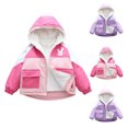 thumbnail image 1 of QTOCIO Kids Jacket Casual, Kids Fall Jacket, Children's Winter Fleece Jacket, 1 of 6