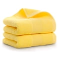 thumbnail image 1 of Toallas de mano Lchkrep Bathroom, algodón suave, 14 x 30 cm, color amarillo, paquete de 2, 1 of 7