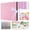 Pink, variant on TJT Scrapbook Album 80 Pages, Photo Album Scrapbook Supplies Kit, Kraft Paper Memory Book for Wedding, Birthday, Travel, Christmas, Mother's Day