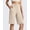 Light Khaki, variant on G4Free EverGoing Women's Bermuda Shorts with Pockets 10" - Knee Length Athletic Casual Long Shorts