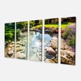 thumbnail image 2 of Ruisseau dans un Paysage Rocheux - Impression d'Art sur Toile Paysage, 2 of 3