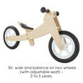 thumbnail image 4 of 3-in-1 Balance Bike – Multistage Wooden Walking Beginner Tricycle by Lil’ Rider, 4 of 8