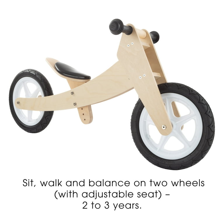 Wooden 3 wheel balance bike new arrivals