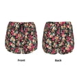 thumbnail image 5 of Lsque Many Kind Of Flowers Printed Women's Running Shorts with Liner Pockets,Elastic Quick Dry Workout Athletic Gym Yoga Shorts,Womens High Waist Shorts-Medium, 5 of 9