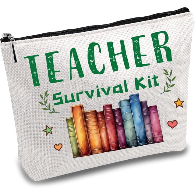 Bolsa de maquillaje, neceser, neceser pequeño de viaje, organizador de artículos de tocador, estuche para lápices con cremallera, regalo