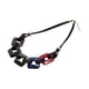 thumbnail image 1 of Cadena cuadrada de joyería de resina multicolor, joyería de moda para mujer, collar, joyería, cadena de suéter, 1 of 4