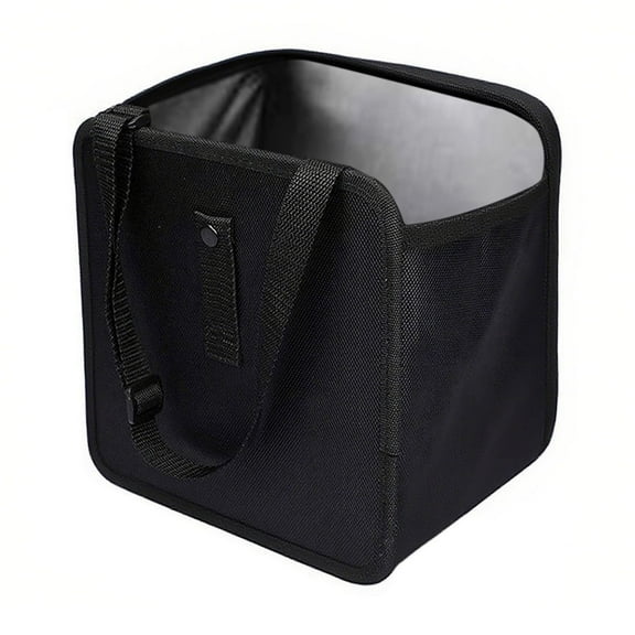 Foldable Car Trunk Organizer with Waterproof Lining, Auto Storage Box for Sedan SUV Truck Rear Cargo Space, Portable Collapsible Multi-Function Vehicle Organizer Bag