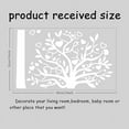 thumbnail image 3 of Heart Tree Wall Decal White Tree Removable Wall Stickers with Stars Wall Decor Art Sticker Hollowed Out Heart PVC, 3 of 9