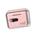 thumbnail image 3 of Shangren Password Money Saving Bank Multifunctional with Keys for Living Room Bedroom Pink, 3 of 8