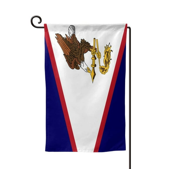 America Samoa Flag Garden Flag Double Sided Flags with Vivid Color for Yard Lawn Garden Decor 12.5 x18 Inch Square