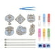 thumbnail image 3 of Kit de pintura de cristal DIY para artes y manualidades, kits de pintura de cristal DIY, cristal Festival de Primavera, 3 of 9