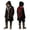 00_Black, variant on Kids Medieval Viking Printed Hooded Long Cloak Coat Boys Open Front Mid Length Outerwear Halloween Casual Street Jacket 2 Years To 15 Years