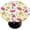D-1, variant on Round Fitted Tablecloth with Elastic, Cute Summer Watermelon Lemon Round Tablecloths Wipeable Waterproof Table Cover Indoor Outdoor Circle Cover for Dining Kitchen Patio Camping Picnic, 45"-50", C-1