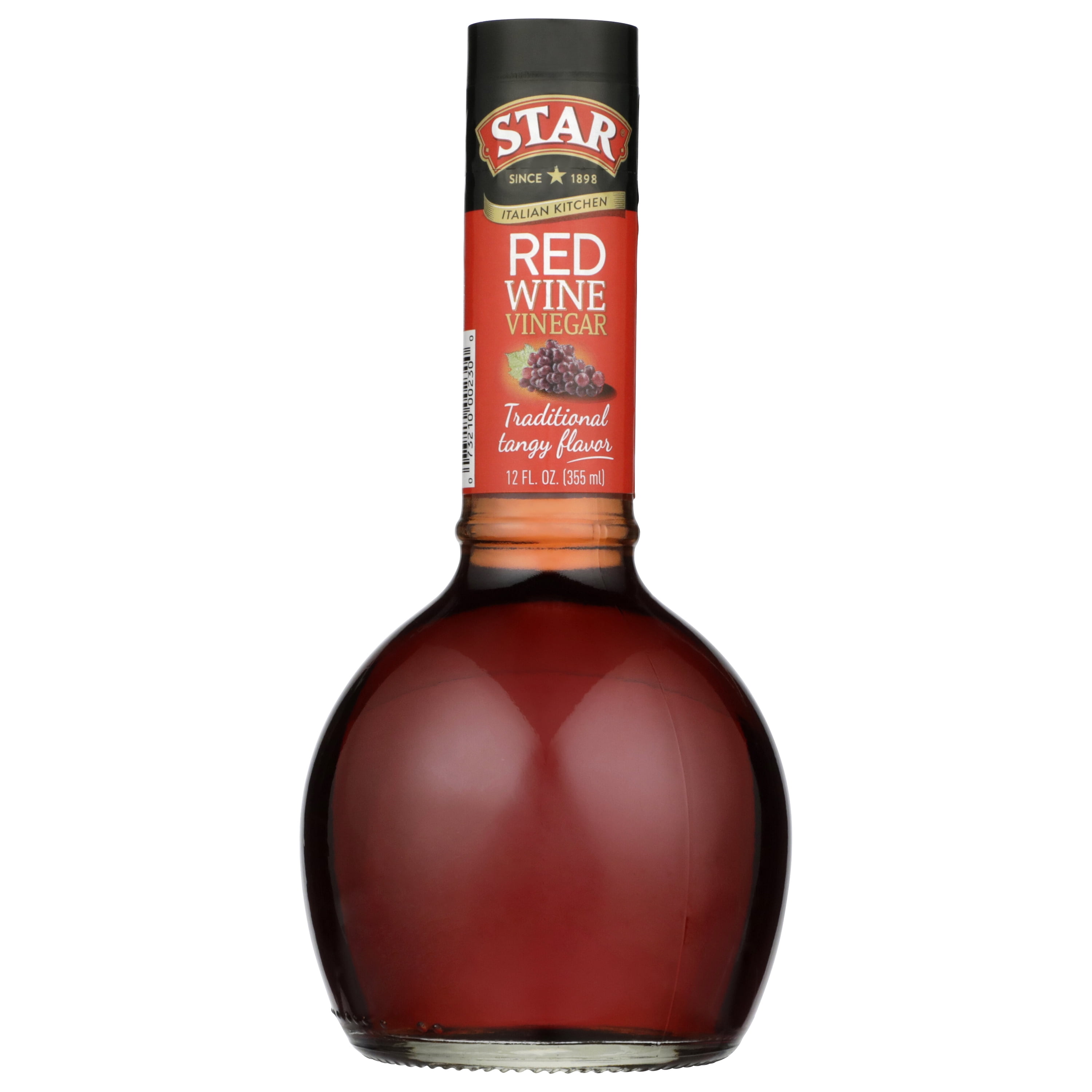 Star Italian Kitchen Low-Calorie Red Wine Vinegar, 12 fl oz
