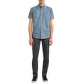 thumbnail image 2 of Lee Men's Solid Short Sleeve Button Down Shirt, Available up to Size 2XL, 2 of 4