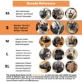 thumbnail image 6 of BARKLESS Dog Muzzle, Basket Muzzle for Biting, Chewing and Scavenging, Humane Cage Mouth Cover, Perfect for Grooming and Training Small, Medium, Large Aggressive Reactive Dogs, 6 of 7