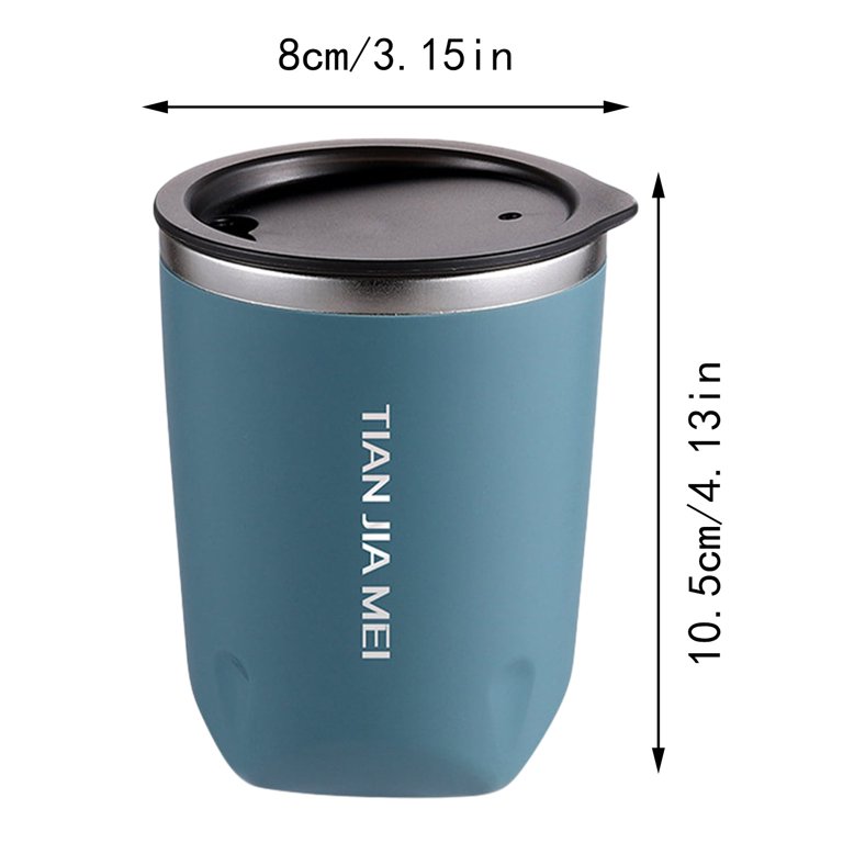 10oz Tumbler,Stainless Steel Vacuum Insulated Coffee Travel Mug,Insulated  Coffee Mug Travel Mug with Lid Thermal Cup for Outdoor,Reusable Travel ...