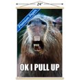 thumbnail image 3 of Capybara - Pull Up Wall Poster with Magnetic Frame, 22.375" x 34", 3 of 5
