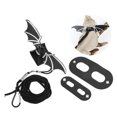 thumbnail image 1 of Bearded Dragons Bowtie Set, Lizard Bowtie Set Reptile Leash Outdoor Lizard Leash Harness Leash for Lizard Reptile  for Walking Silver Traction Rope, 1 of 7