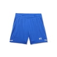 thumbnail image 1 of Shorts Under Armour Challenger para niño, azul royal y blanco, talla M, 1 of 3