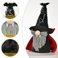 thumbnail image 3 of Moocorvic Halloween Gnomes Decorations for Home, Black Fall Gnomes Halloween Desk Decor for Bedroom Living Room, Halloween Birthday Party Decorations, 3 of 4
