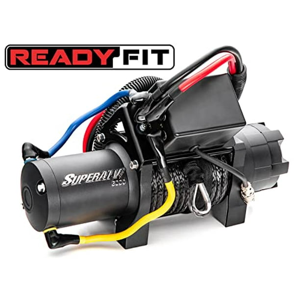 SuperATV Black Ops 4500 LB Winch Compatible with 2020+ CanAm Defender