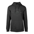 thumbnail image 2 of Men's Levelwear Black Colorado Rockies Podium Abyssal Pullover Hoodie, 2 of 3