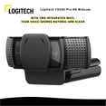thumbnail image 5 of Logitech C920S Pro HD Webcam Bundle with Knox Gear Webcam Stand with Selfie Ring Light and 4-Port USB Hub (3 Items), 5 of 5