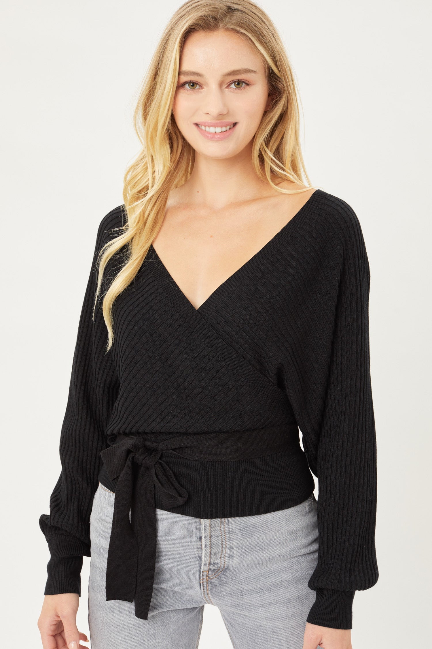 Womens Off Shoulder Multiway Dolman Relaxed Slouchy Soft Waffle Knit Sweater Top 