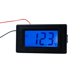 thumbnail image 2 of 4-30V 2 líneas Medidor de voltaje digital Voltímetro LCD azul Monitor de panel retroiluminado Ehuebsd Para estrenar, 2 of 9
