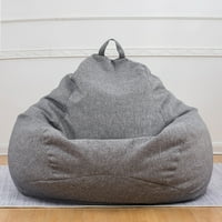 Size 27.6"x31.5" Multiple Color Indoor Lazy Lounger Super Soft Adults Kids Beanbag Chair Cover Memory Foam Beanbag Chair Cover Furniture Sofa Tatami (Not Included Filling)