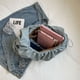 thumbnail image 2 of Bolso Hombro Mujer Chic Hobo Bag Cloud Plisado para Viajes Al Aire Libre () Azul, 2 of 8