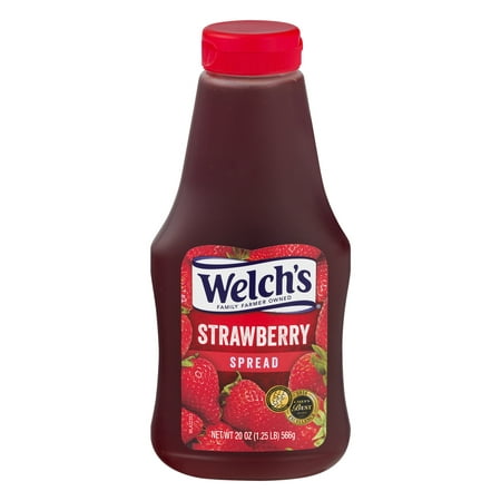 (3 Pack) Welch's Strawberry Spread 20 oz. Squeeze