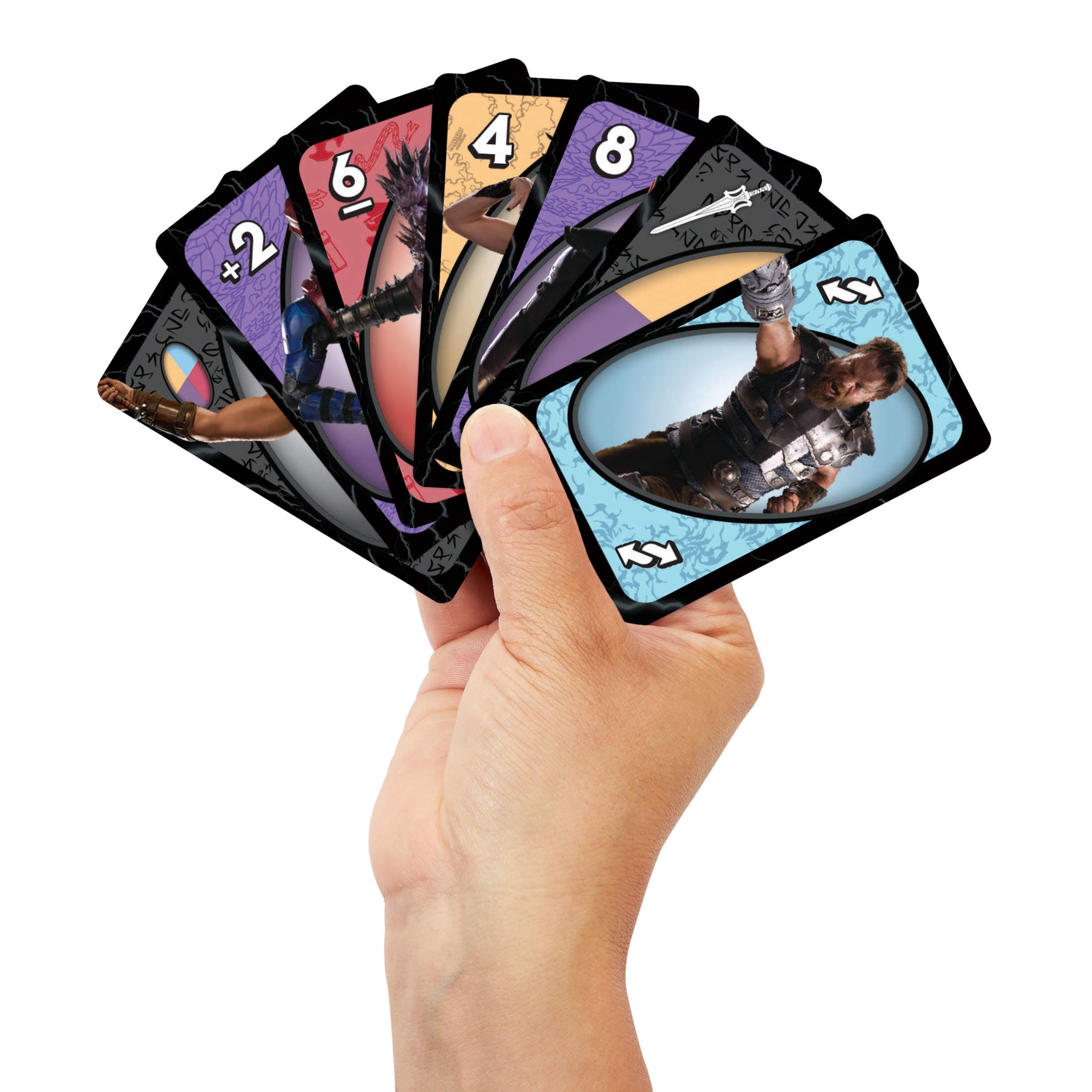 UNO Masters of the Universe Movie Card Game for Kid, Adult & Family Nights with Themed Deck
