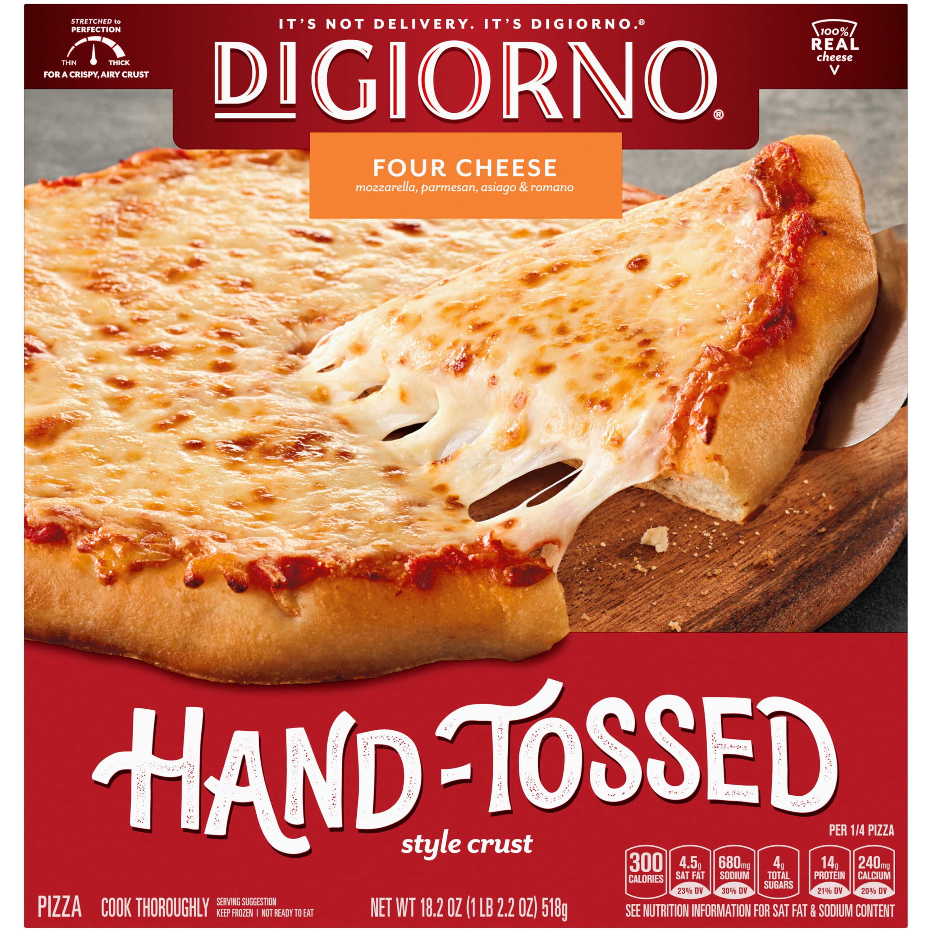 DiGiorno Pizzeria! HandTossed Style Crust Quattro Formaggi/Four Cheese
