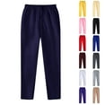 thumbnail image 1 of LIBRCLO Mens Sweatpants Open Bottom,Baggy Jogger Pants with Pocket,Navy Sweatpants Men, 1 of 6
